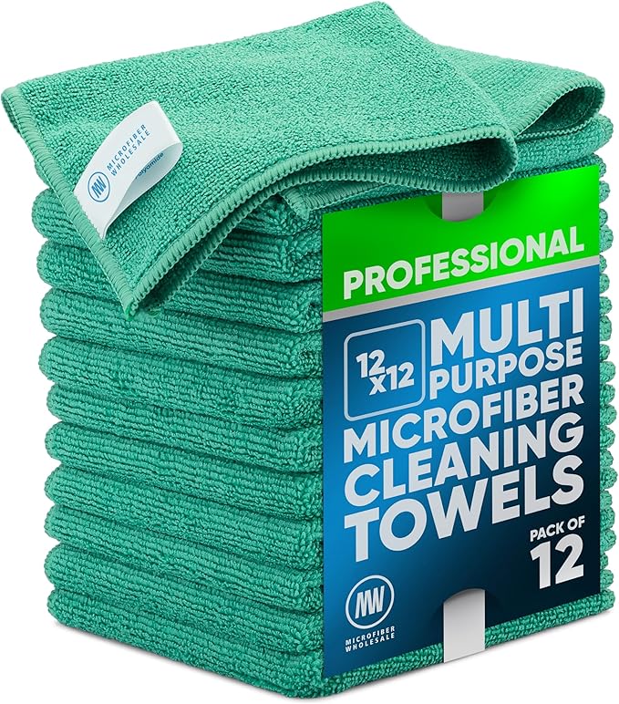MW PRO Microfiber Cleaning Cloths by MicrofiberWholesale