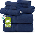 Utopia Towels 8 Piece Premium Towel Set, 2 Bath, 2 Hand, and 4 Washcloths by UTOPIATOWELS