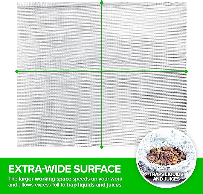 500 Count Pre-Cut Deli Aluminum Wraps – 9” Pop-Up - Image 5