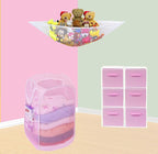 Simple Houseware Mesh Pop-Up Laundry Hamper Basket - Image 4