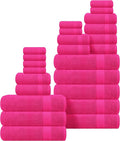 GLAMBURG Ultra Soft 24-Piece Towel Set by GLAMBURG