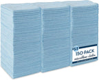 S&T INC. 150 Pack Microfiber Cleaning Cloth, Bulk Towels by STINC
