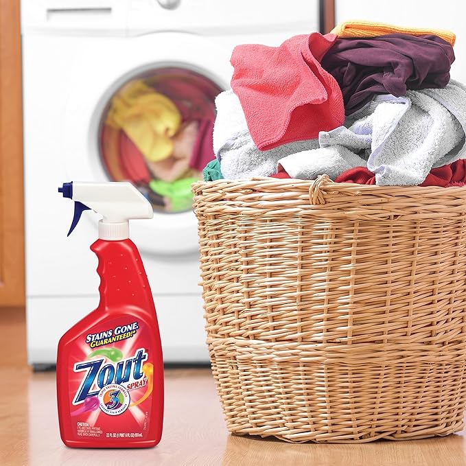 Zout Triple Enzyme Formula Laundry Stain Remover Spray, 22 Ounce - Image 5