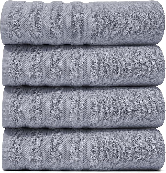 Hearth & Harbor Bath Towels for Bathroom by HearthHarbor