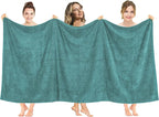 American Soft Linen 100% Cotton 600 GSM Turkish 40x80 Oversized Bath Towel Sheet by AmericanSoftLinen
