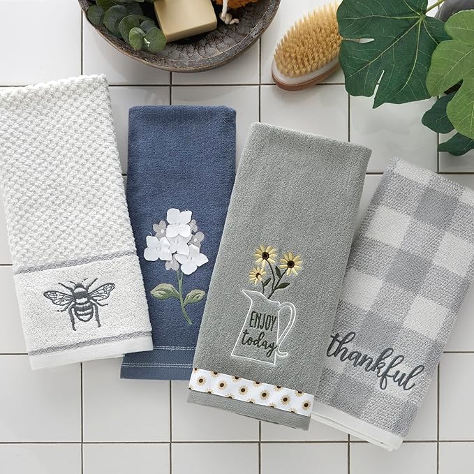 SKL HOME by Saturday Knight Ltd. Enjoy Today 2 Pc Hand Towel Set - Image 4