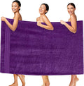 Elegant Comfort Three Line Popcorn Extra Large Luxury Bath Towel by ELEGANTCOMFORT