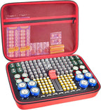 Battery Organizer Case, 150+ Batteries Storage Holder Container by GWCASE