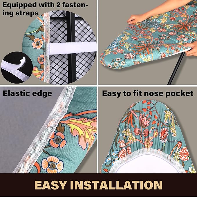 caius Easy Installation 15x54 Ironing Board Cover and Pad - Image 4