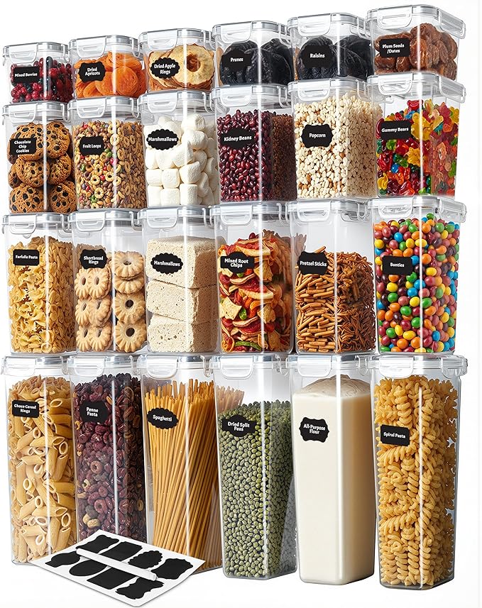 KICHLY Airtight Food Storage Containers Set by KICHLY