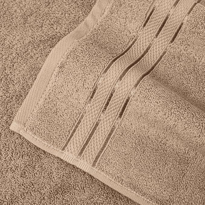 Elegant Comfort Three Line Popcorn Towel Set - Image 6