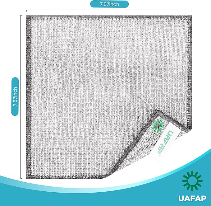 12 PCS Non Scratch Wire Dishcloth, Cleans Fast Without Scratching, Stands Up to - Image 2