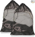 2 Pack Mesh Laundry Bags, 23 x 34 Inches Heavy Duty Mesh Laundry Bag, Large by PEASUG
