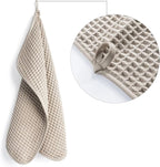 POLYTE 430 GSM Microfiber Lint Free Washcloth Face Towel, 13 x 13 in, 4 Pack - Image 2