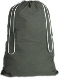 Whitmor 6353-1191-GRN Cotton Laundry Bag-Duffel Green by Whitmor