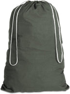 Whitmor 6353-1191-GRN Cotton Laundry Bag-Duffel Green by Whitmor