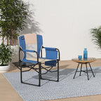 SUNNYFEEL Camping Directors Chair, Heavy Duty,Oversized Portable Folding Chair with Side Table, Pocket for Beach, Fishing,Trip,Picnic,Lawn,Concert Outdoor Foldable Camp Chairs - Image 2