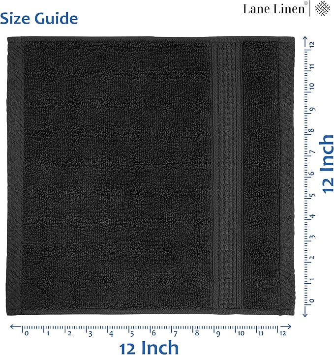 LANE LINEN Washcloths 12 Pack - Image 5