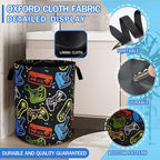 Game Consoles Laundry Basket Funny Colorful Oxford Cloth Laundry Hamper - Image 2