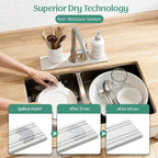 Stone Faucet Mat for Kitchen Sink Splash Guard 15.7" x 3.9" - Image 3
