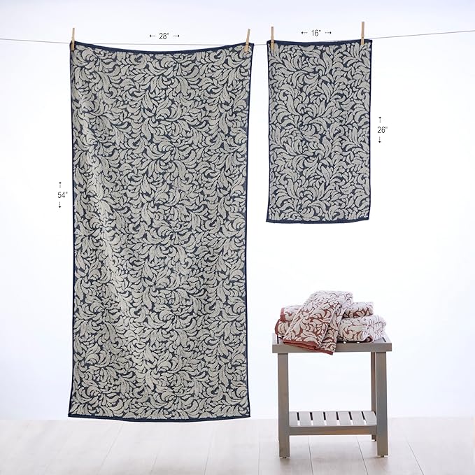 SKL Home Renan 100% Turkish Cotton Premium 2-Piece Hand Towel Set, 600 GSM - Image 5