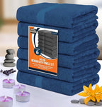 Utopia Towels 6 Pack Medium Bath Towel Set, 24 by 48 Inches, 500 GSM 100% Ring - Image 7