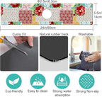 Kitchen Sink Splash Guard Faucet Mat Super Absorbent Fast Drying Mat Sink - Image 5