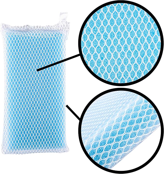 Non-Scratch Gentle Mesh Net Dishwashing Sponge, Quick Dry, Odor-Resistant Dish - Image 3