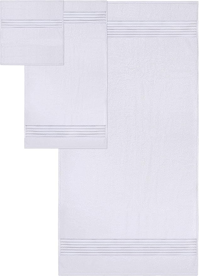 Utopia Towels 8 Piece Premium Towel Set, 2 Bath, 2 Hand, and 4 Washcloths - Image 2