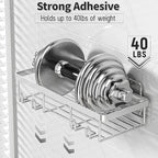 5 Pack Shower Caddy Organizer Rack Shelf - Image 4