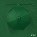 Best Choice Products 10ft Solar Polyester LED Lighted Patio Umbrella w/Tilt Adjustment and UV-Resistant Fabric - Image 4