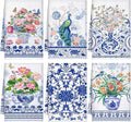 Geyoga 6 Pcs Spring Floral Kitchen Towels Flamingo Dish Hand Towels Sunflower by Geyoga