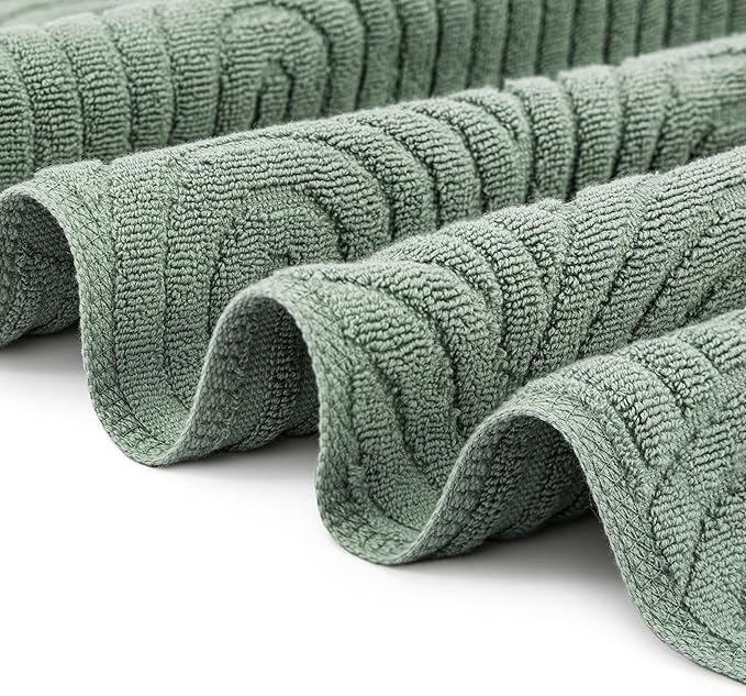 KIBAGA Decorative Hand Towels for Your Bathroom Or Kitchen – Luxurious Set of 2 - Image 9