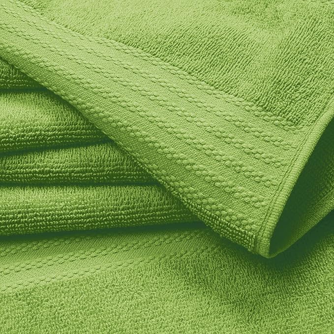 GLAMBURG Premium Cotton 4 Pack Bath Towel Set - Image 2