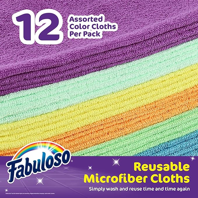 Fabuloso Microfiber Cleaning Cloths - Image 2