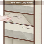 Univivi 6-Shelf Over Door Hanging Organizer Fabric Baby Door Storage - Image 5