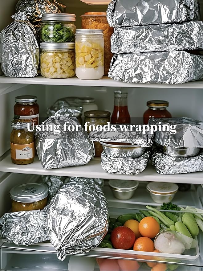 Standard Aluminum Foil 12" x 500 Sq Ft - Image 8
