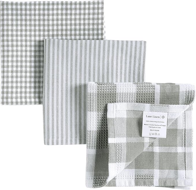 LANE LINEN Cotton Dish Towels - Image 2