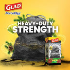 Glad Large 30 Gallon Trash Bags, Pine-Sol Heavy Duty Garbage Bags, Forceflex - Image 3
