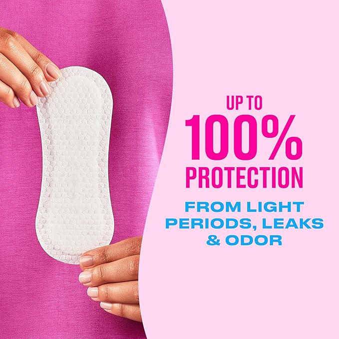 Carefree Panty Liners, Regular Liners - Image 2