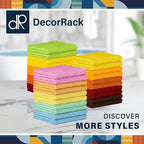 DecorRack 10 Pack 100% Cotton Wash Cloth, Luxurious Soft, 12 x 12 inch Ultra - Image 8
