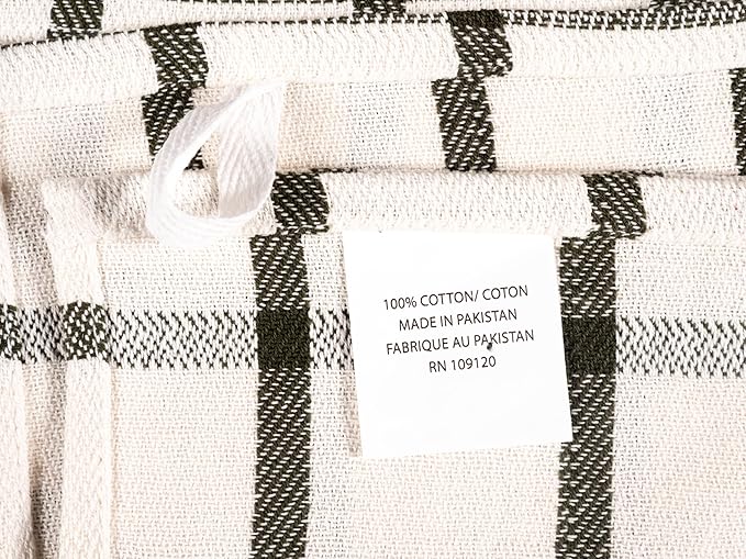 KAF Home Assorted Flat Kitchen Towels | 100% Cotton - Image 6