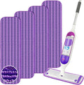 Reusable Mop Refills Pads for Swiffer PowerMop, 4 Pack Power Mop Refill Pads by ENSPOWAY