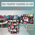 Colorful Elephant Laundry Basket Foldable - Image 5