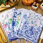 Geyoga 6 Pcs Spring Floral Kitchen Towels Flamingo Dish Hand Towels Sunflower - Image 7