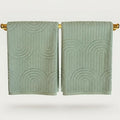 KIBAGA Decorative Hand Towels for Your Bathroom Or Kitchen – Luxurious Set of 2 by KIBAGA