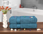 GLAMBURG 700 GSM Premium Cotton 2-Pack Oversized Extra Large Bath Sheet Set - Image 4