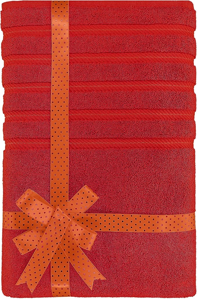 American Soft Linen 35x70 Jumbo Large Bath Towel, 600 GSM 100% Cotton Turkish - Image 3