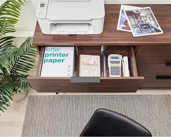 iDesign Plastic Adjustable Deep Kitchen or Dresser Drawers-Set of 8-Clear - Image 8