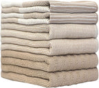 Premium Kitchen Towels | Large Cotton Dish Towels | Flat & Terry Highly - Image 2